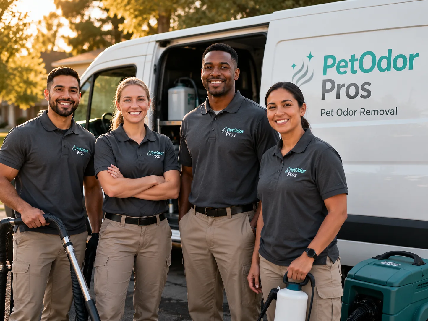 Pet Odor Removal team serving Brooklyn, IA